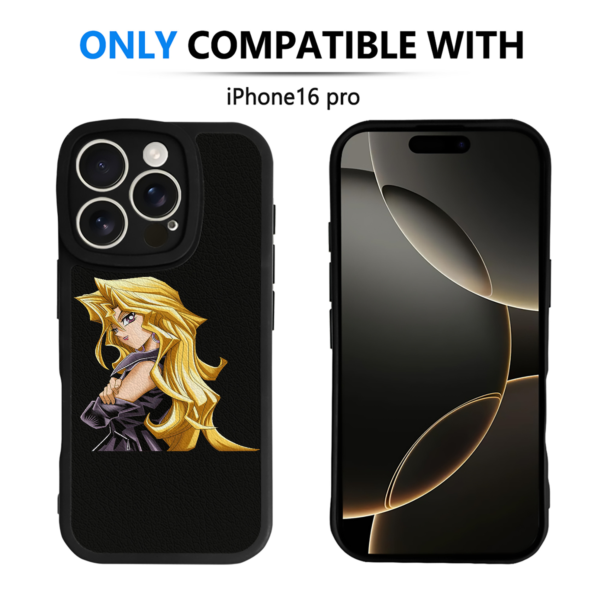 遊☆戯☆王 Yu-Gi-Oh! 【iPhone 16シリーズ対応】シリコンスマホケース（レザー調） 材質：シリコン